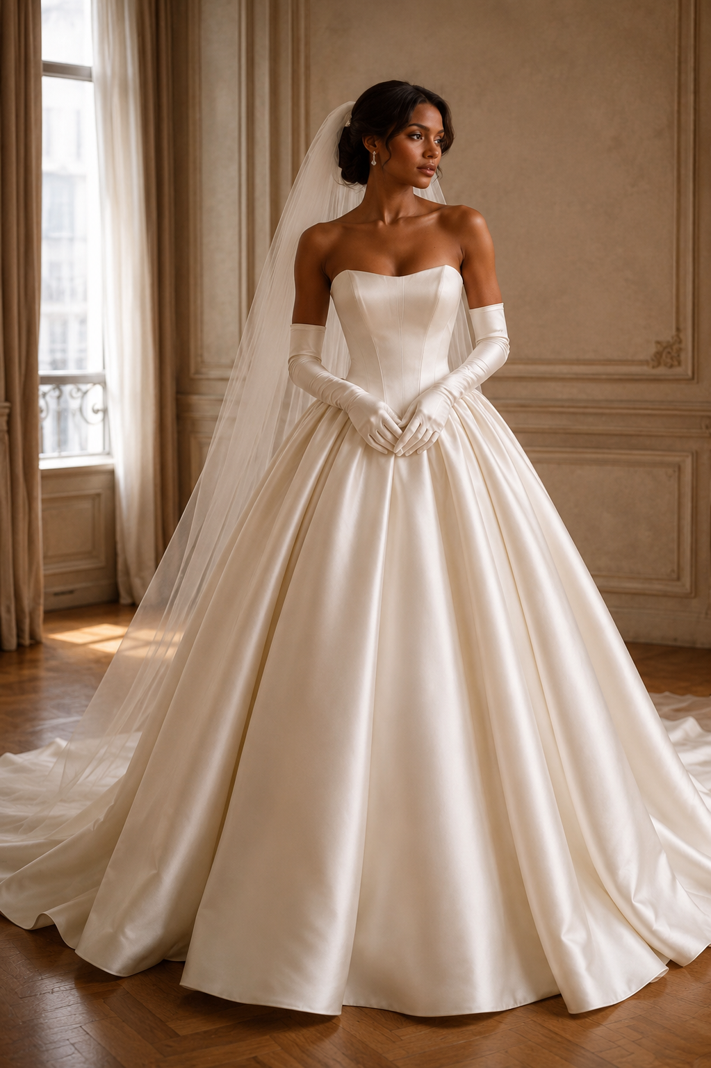 Cómo elegir el vestido de novia según tu tipo de cuerpo
