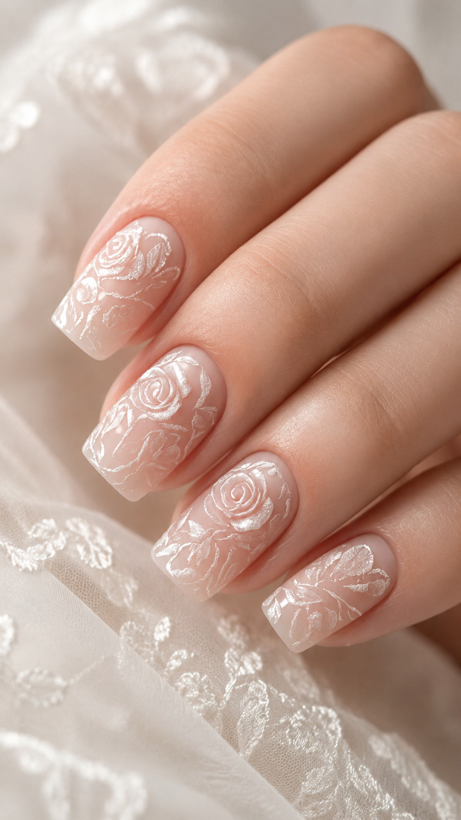 Uñas de novia: diseños elegantes y discretos